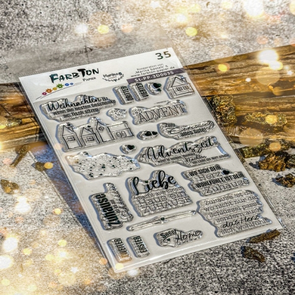 Set Haus, Stempel - Farbton Papier